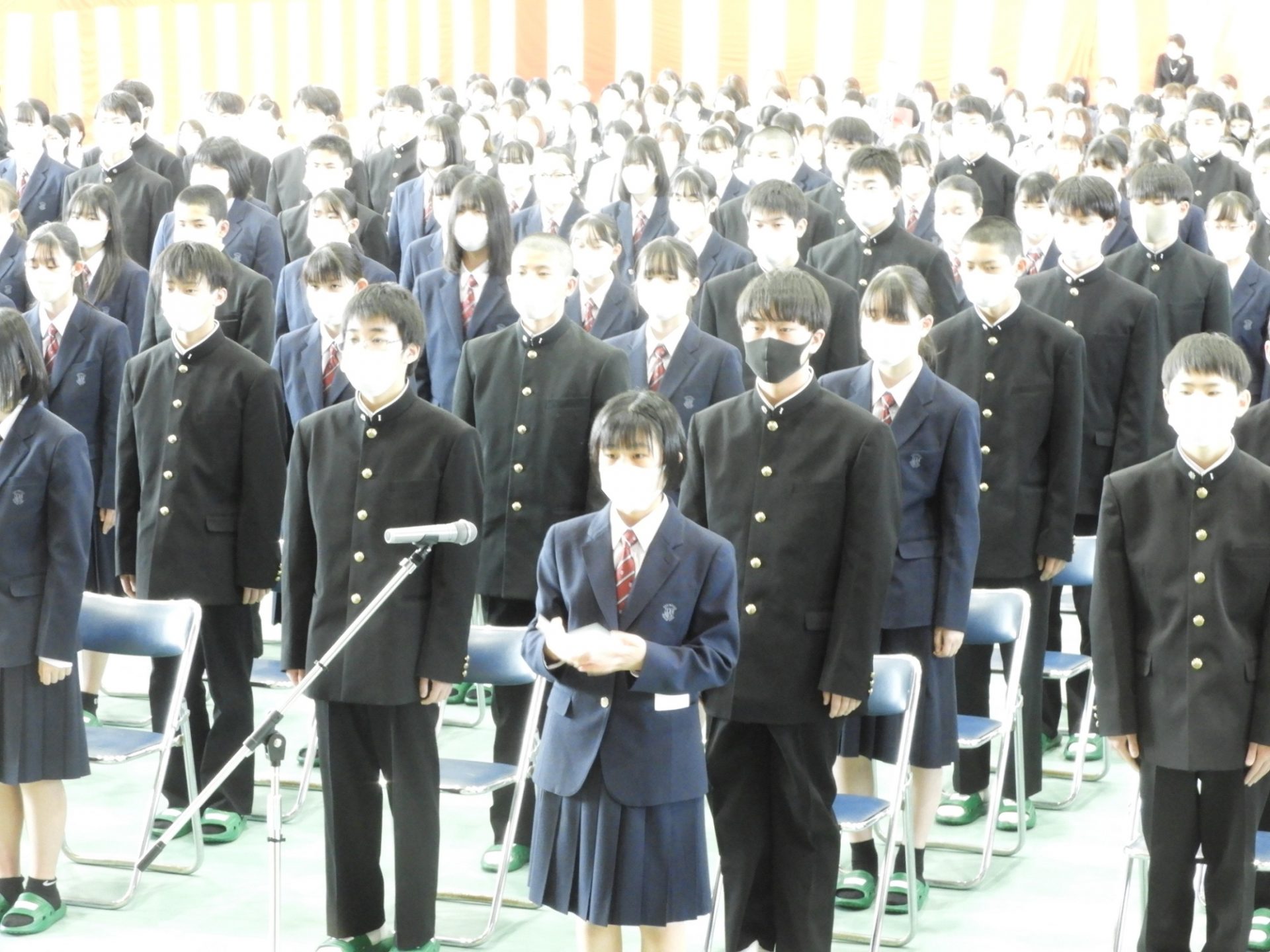 入学式 福井県立敦賀高等学校