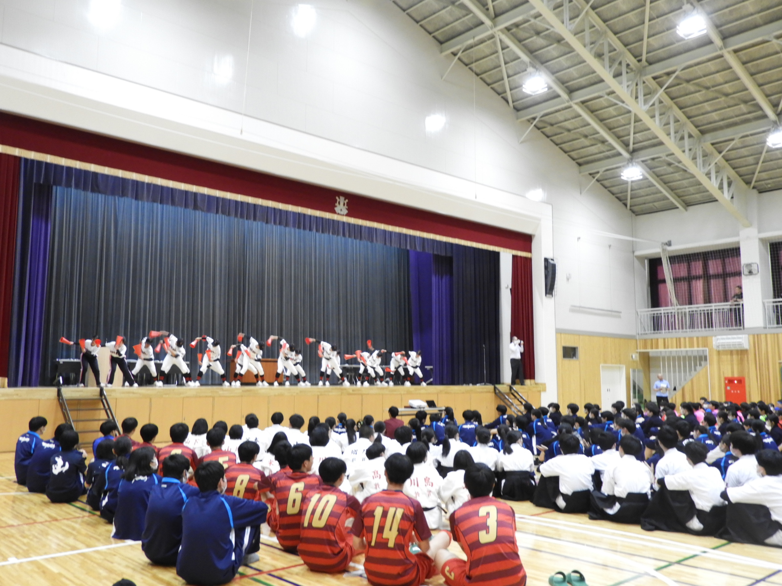 壮行式 福井県立敦賀高等学校